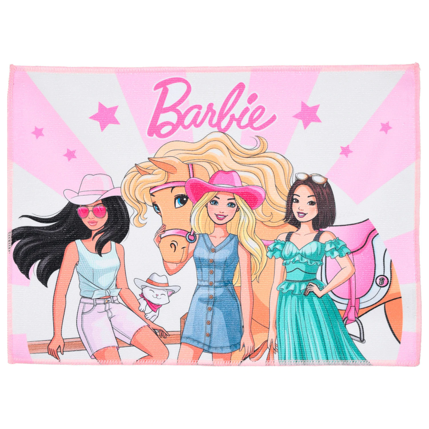 Barbie Country ručník na ruce, obličej a pro hosty 40x30 cm fotografii produktu