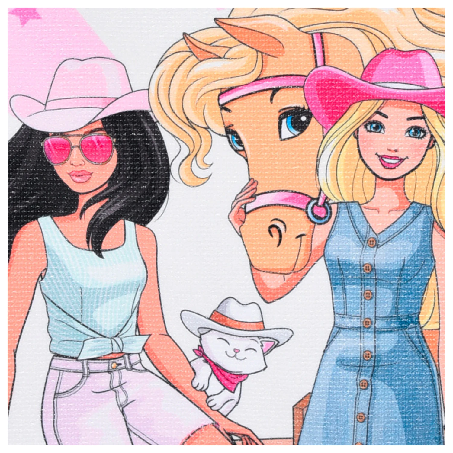 Barbie Country ručník na ruce, obličej a pro hosty 40x30 cm fotografii produktu