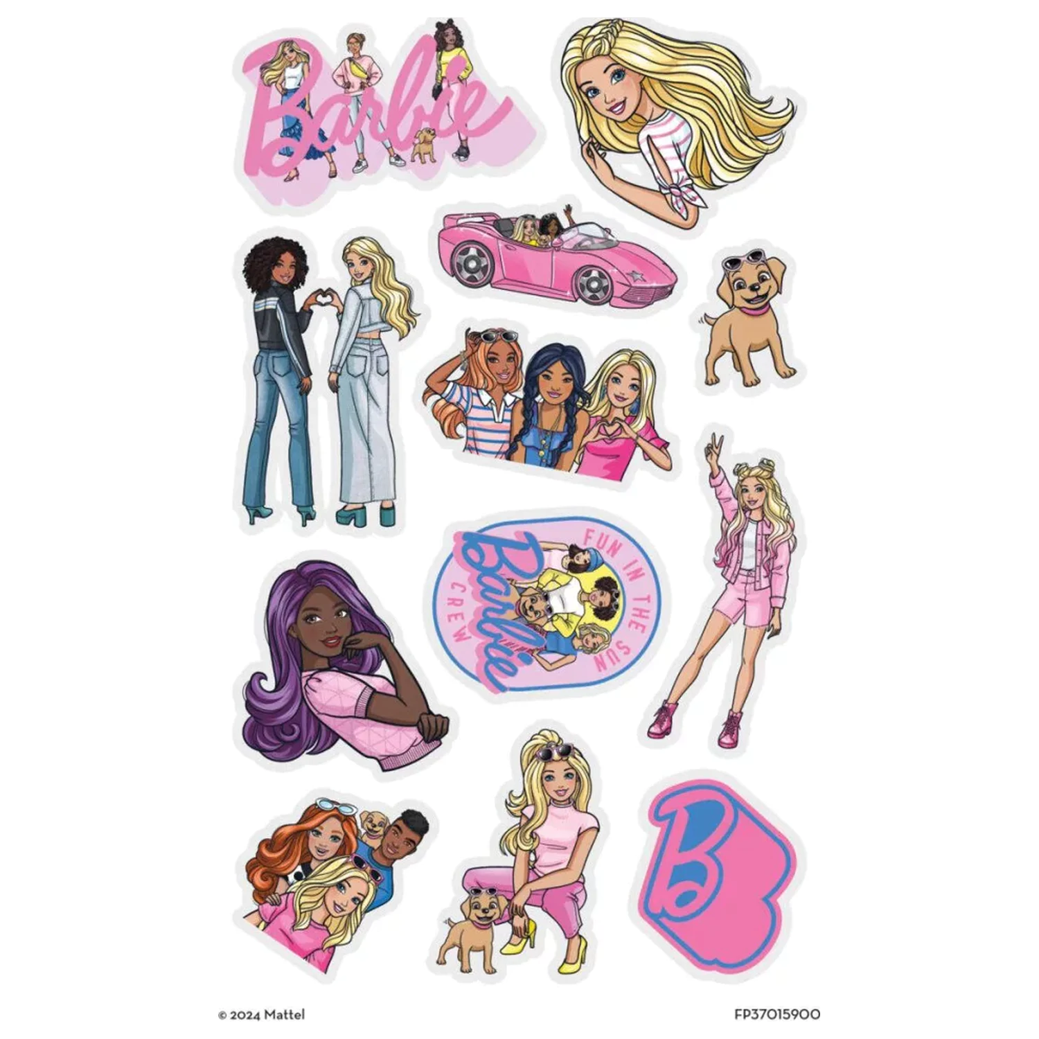 Barbie Crew tetování 12dílná sada fotografii produktu