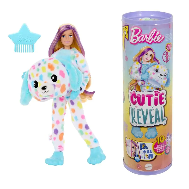 Panenka Barbie Cutie Reveal Dalmatian Sny o barvě fotografii produktu