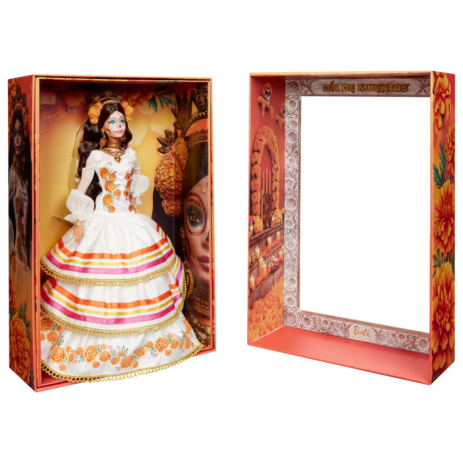 Panenka Barbie Dia de Muertos fotografii produktu