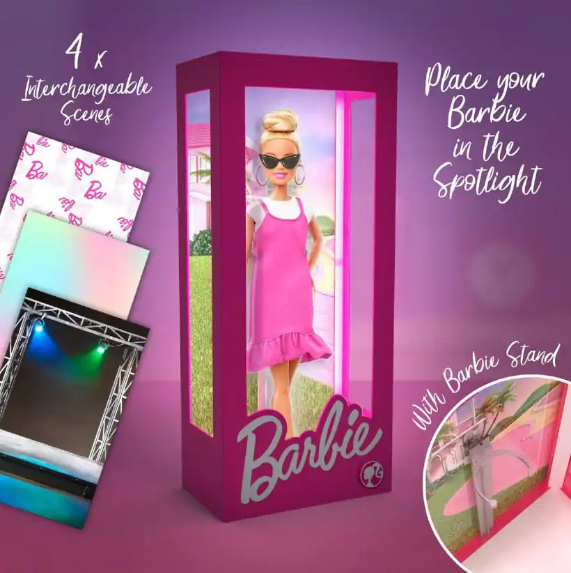 Svítící vitrína na panenku Barbie fotografii produktu