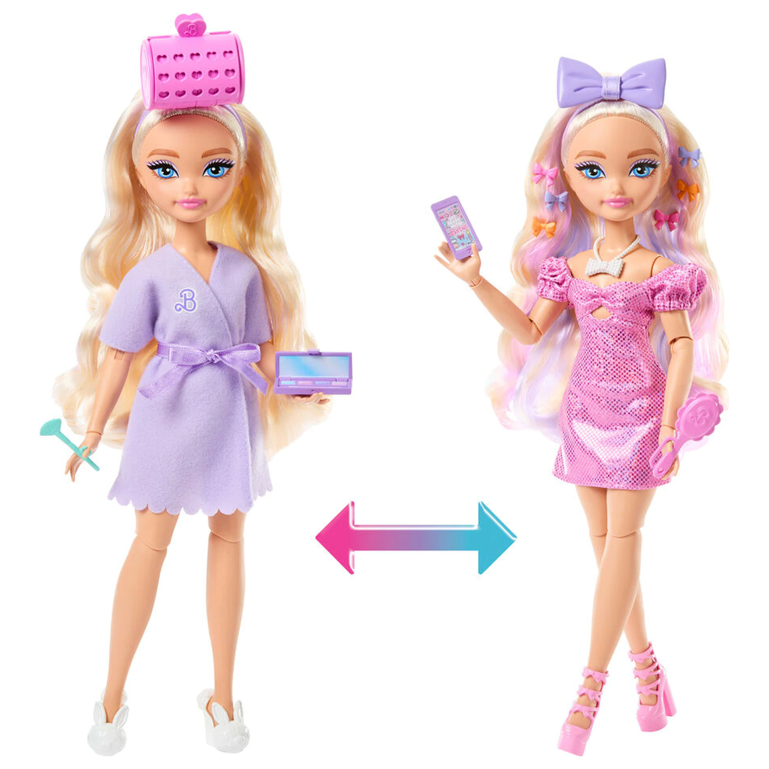 Barbie Dream Besties Kadeřnický salon panenka fotografii produktu