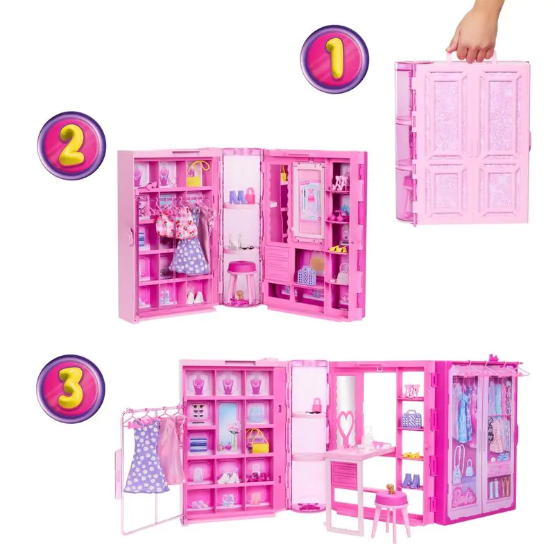 Barbie Dream Closet panenka fotografii produktu