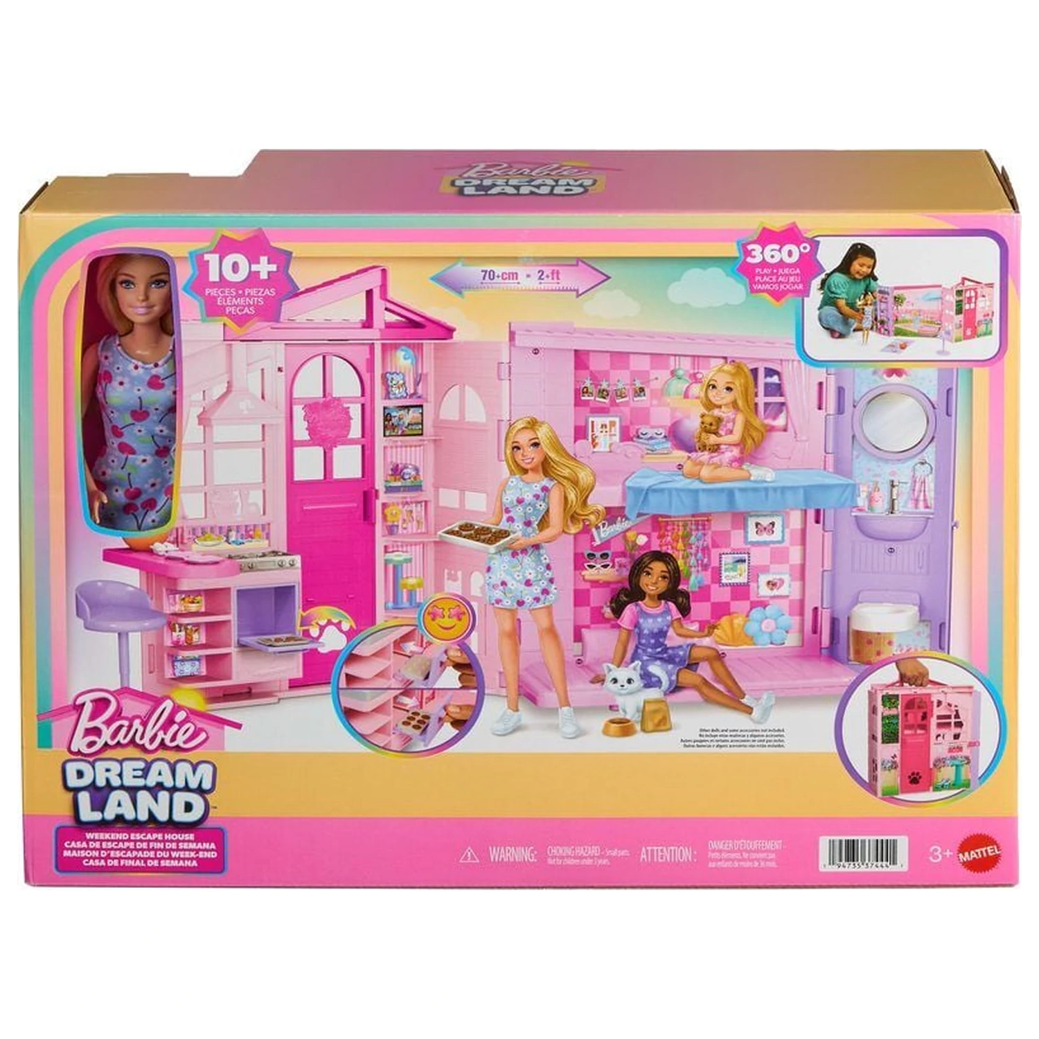 Barbie Dream Land Getaway domeček pro panenku fotografii produktu