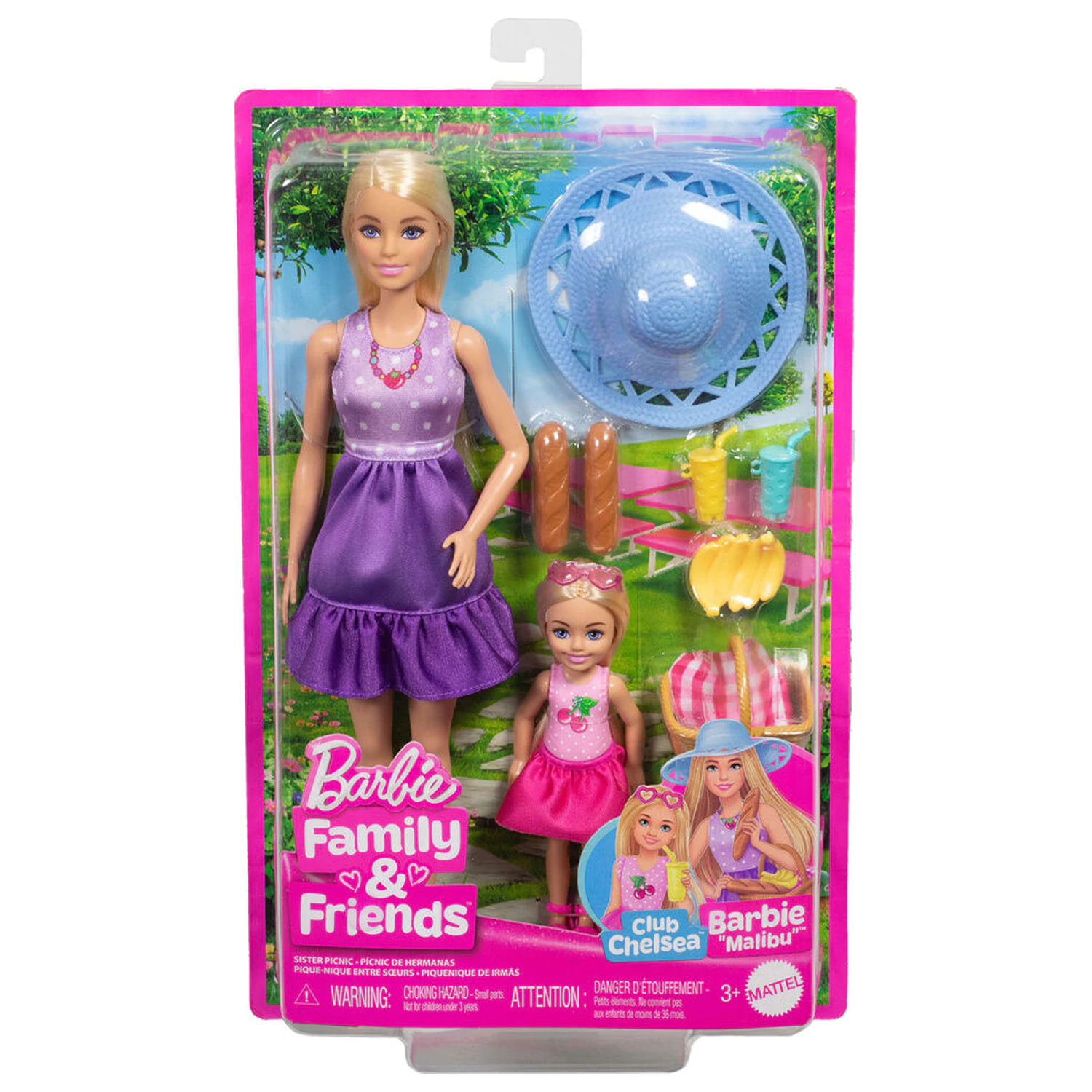 Barbie Rodina a přátelé balení 2 panenek fotografii produktu