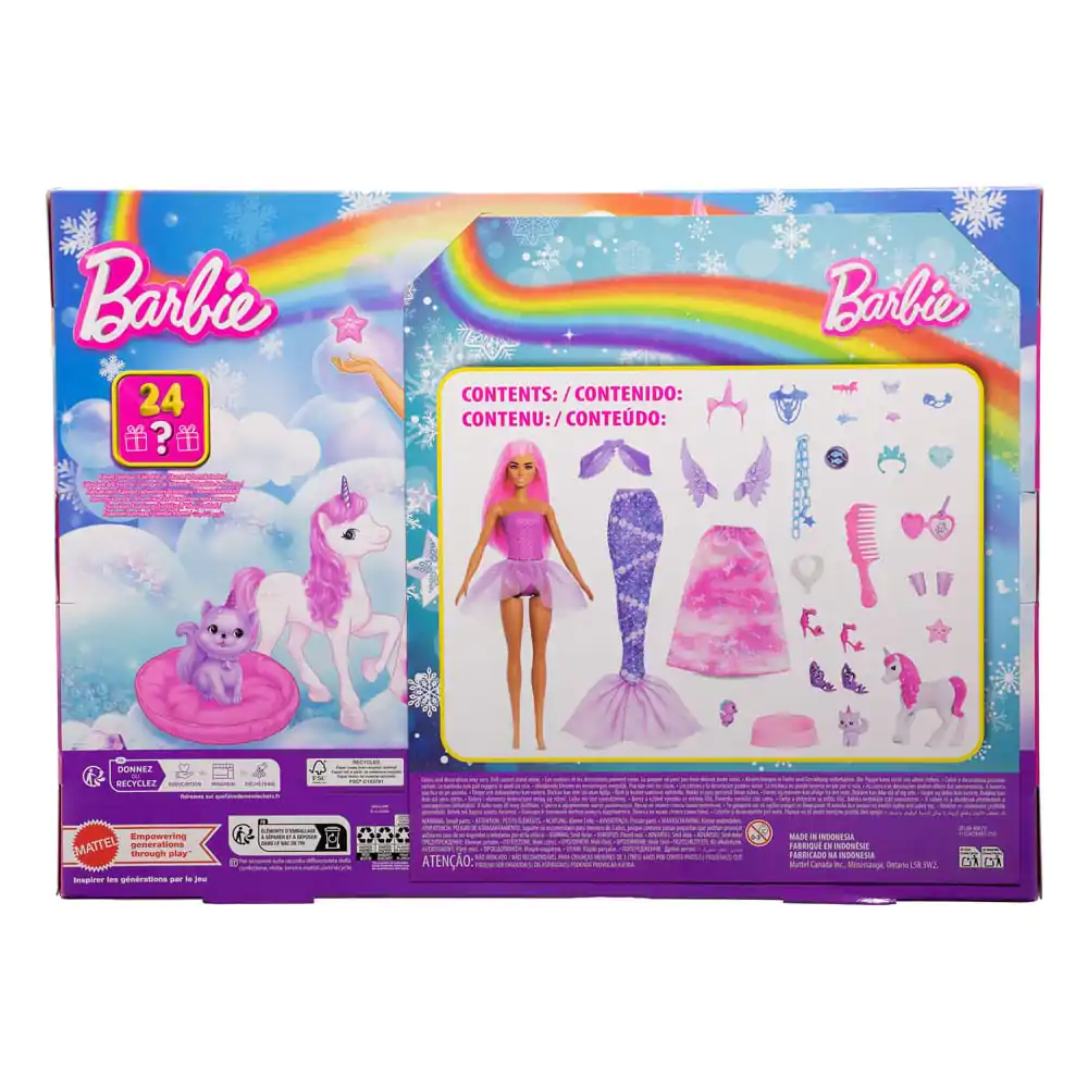Barbie Adventní kalendář s panenkou Fantasy fotografii produktu