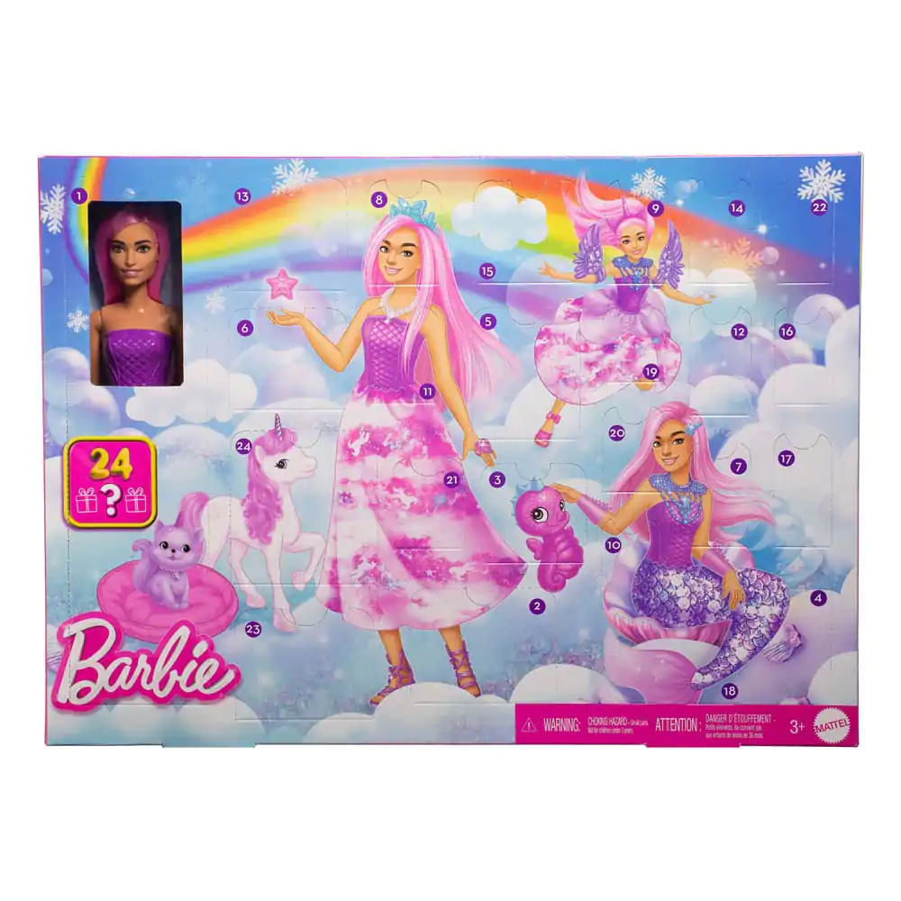 Barbie Adventní kalendář s panenkou Fantasy fotografii produktu