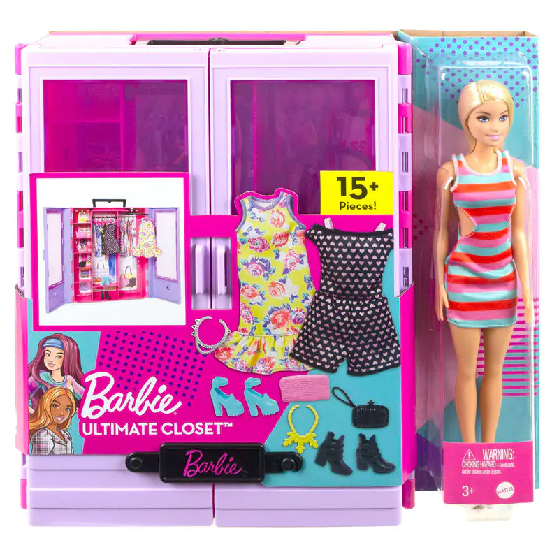 Barbie Fashionista Ultimátní šatník + panenka fotografii produktu