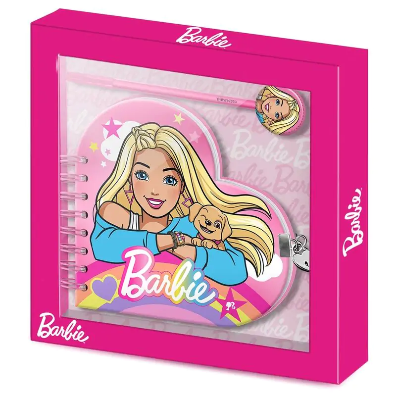 Barbie deník + sada pera fotografii produktu