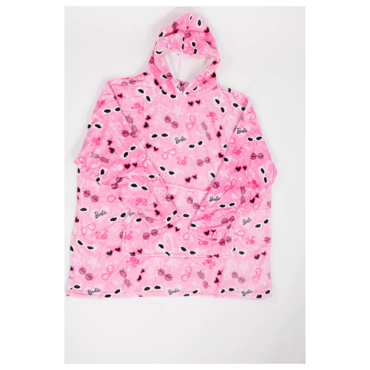 Barbie Brýle pro dospělé nositelná plyšová fleecová deka pončo fotografii produktu