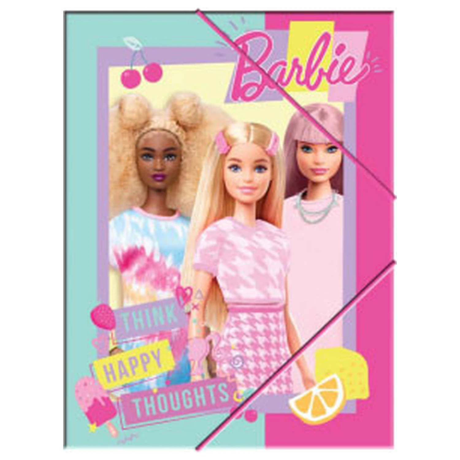 Barbie Happy Thoughts A/4 složka s gumičkou fotografii produktu