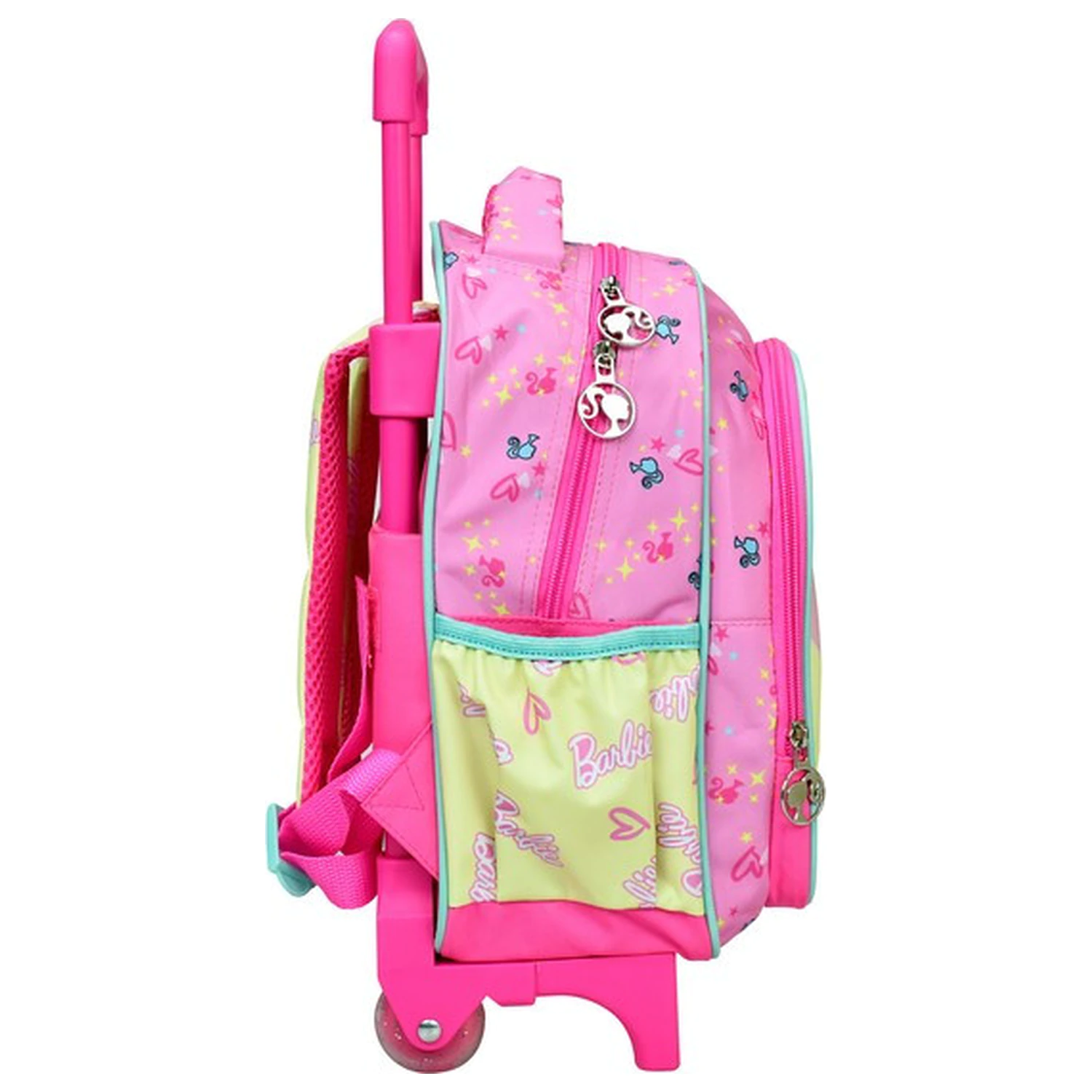 Barbie Happy Thoughts školní batoh na kolečkách pro předškoláky, taška 30 cm fotografii produktu