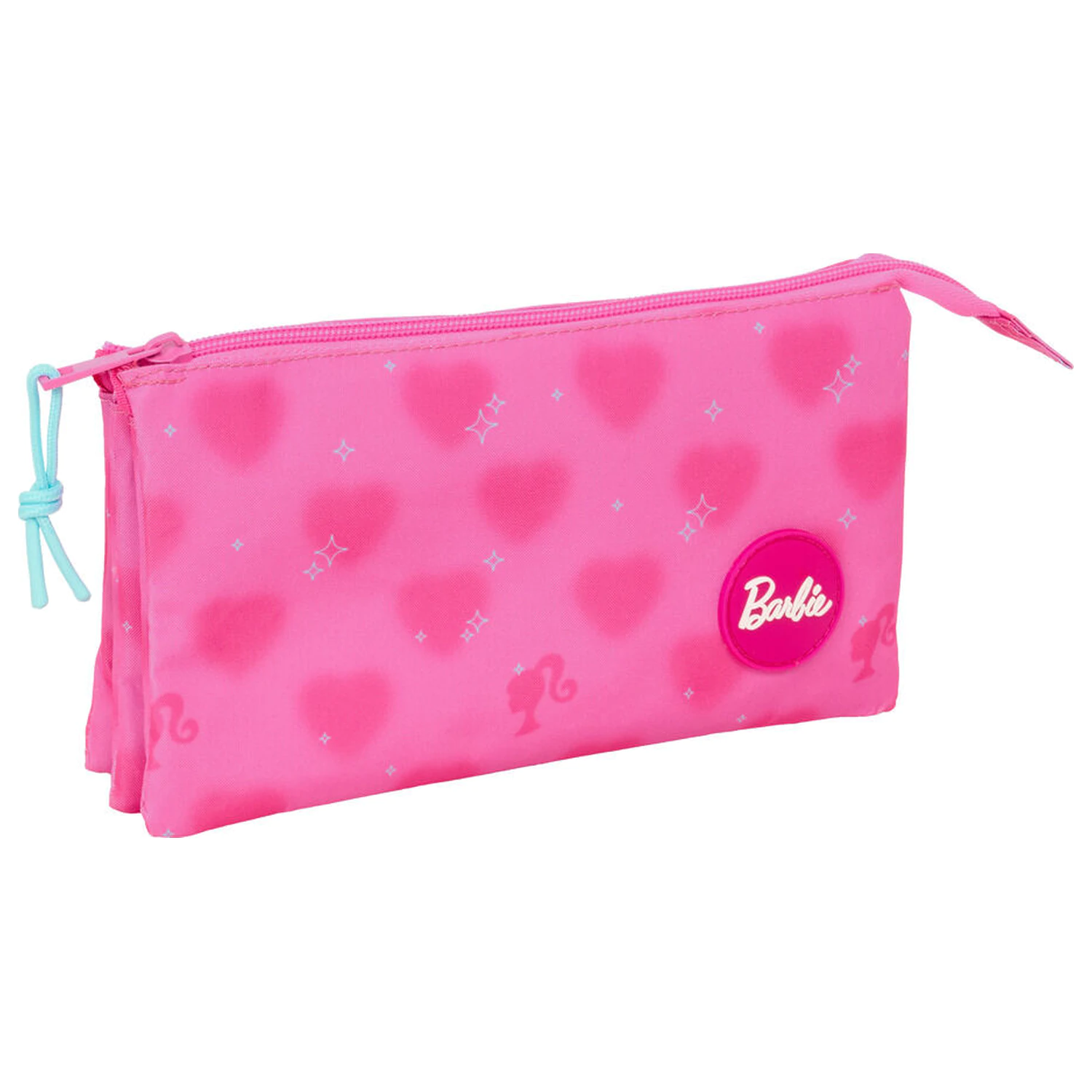 Barbie Hearts trojitý penál fotografii produktu