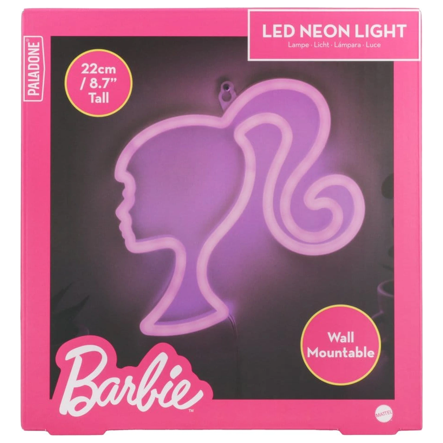 Barbie nástěnná lampa LED Neon fotografii produktu