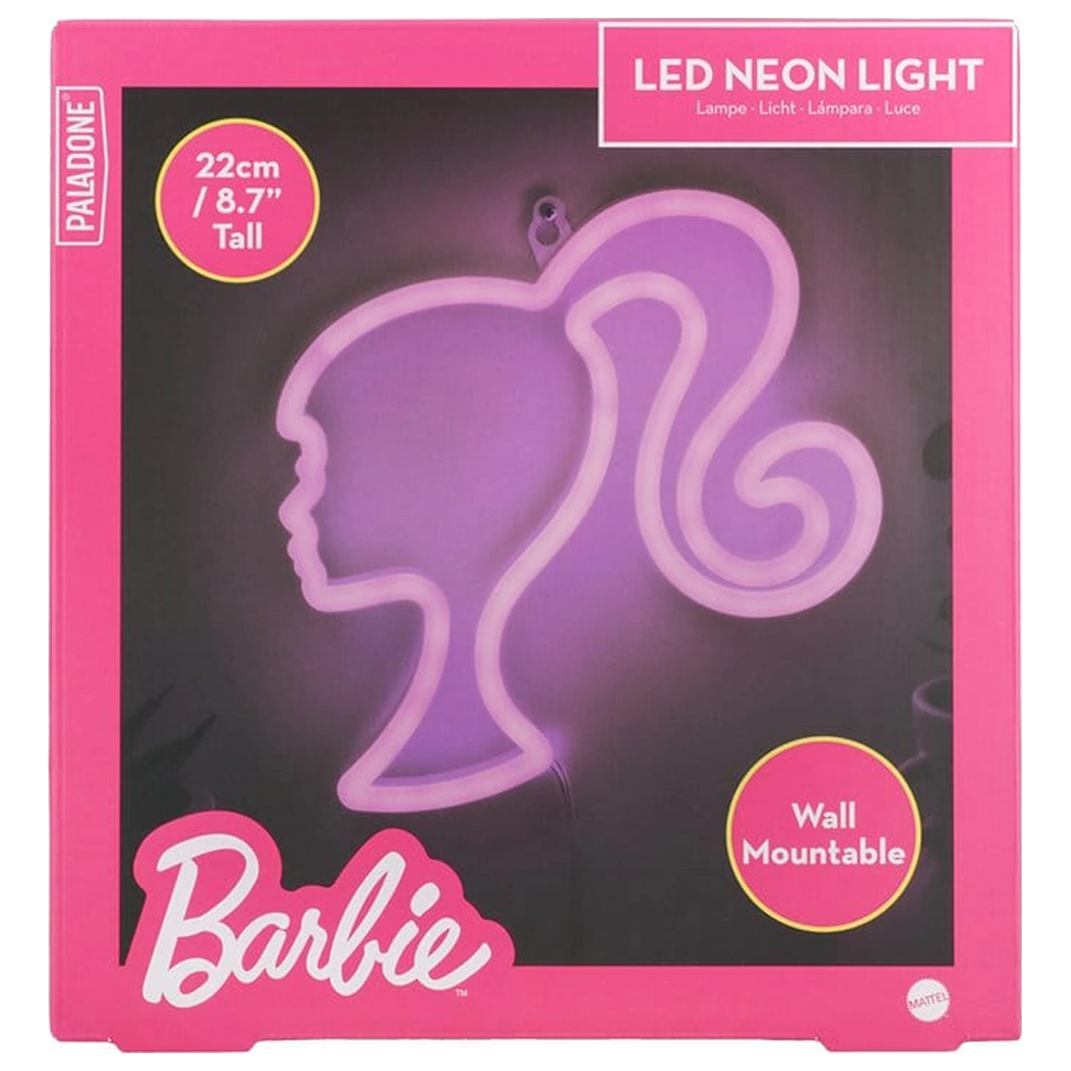 Barbie nástěnná lampa LED Neon fotografii produktu