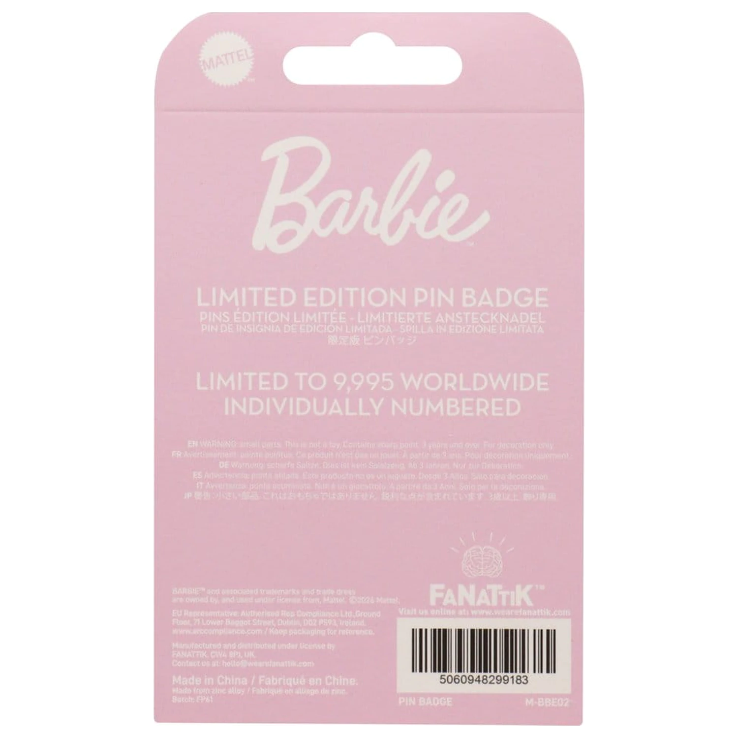 Barbie odznáček Limitovaná edice fotografii produktu