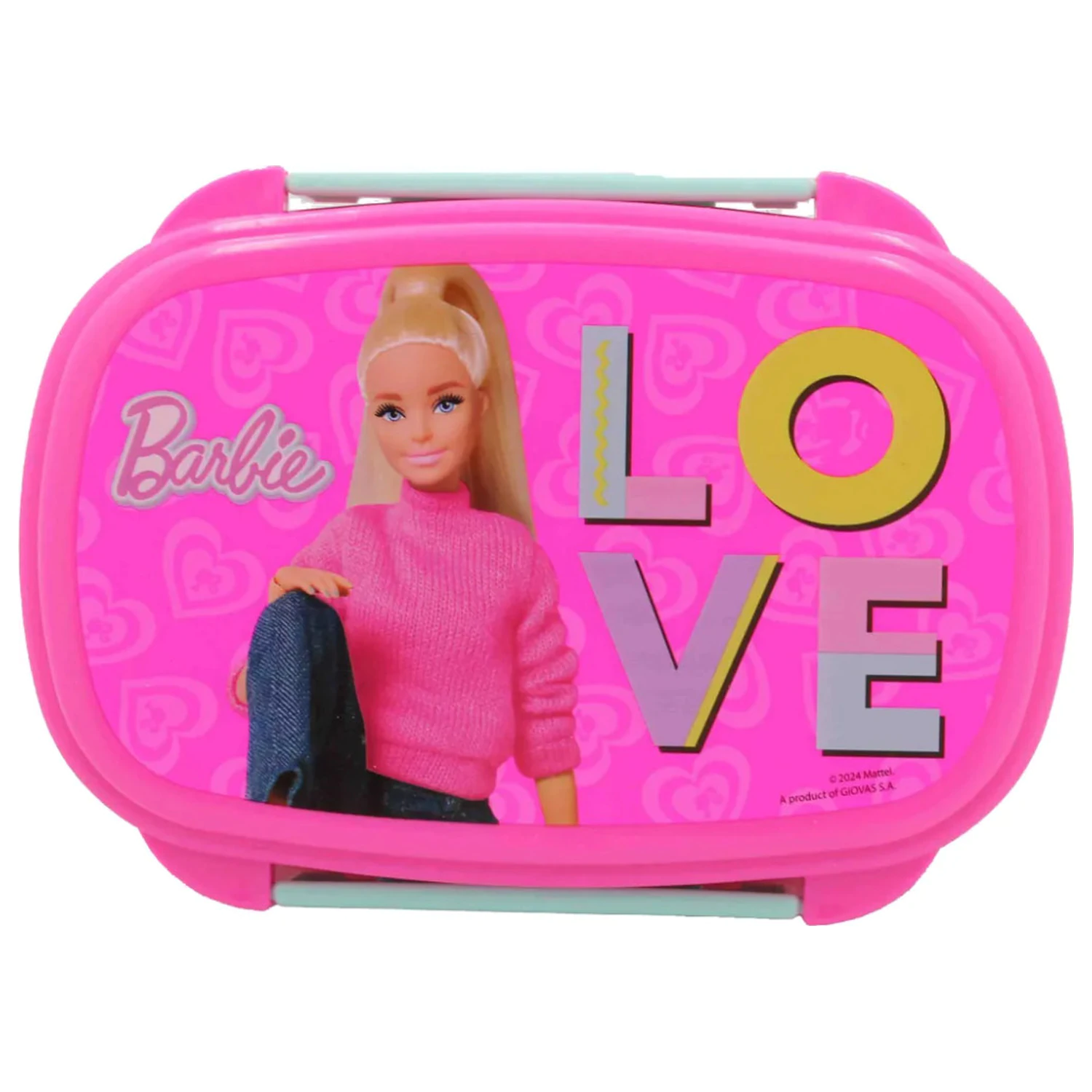 Barbie Love krabička na sendvič + sada příborů fotografii produktu