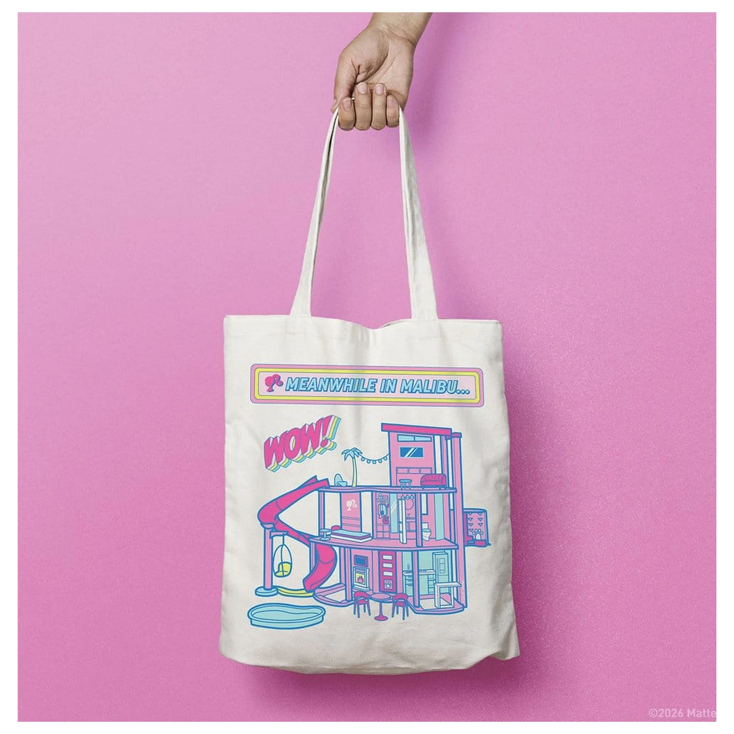 Barbie Tote Bag Malibu DreamHouse fotografii produktu