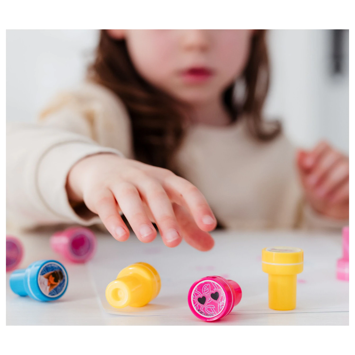 Barbie Malibu Sada razítek 12 ks fotografii produktu