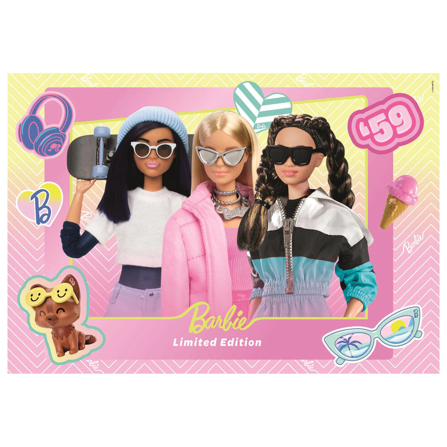 Barbie maxi puzzle 104 dílků fotografii produktu
