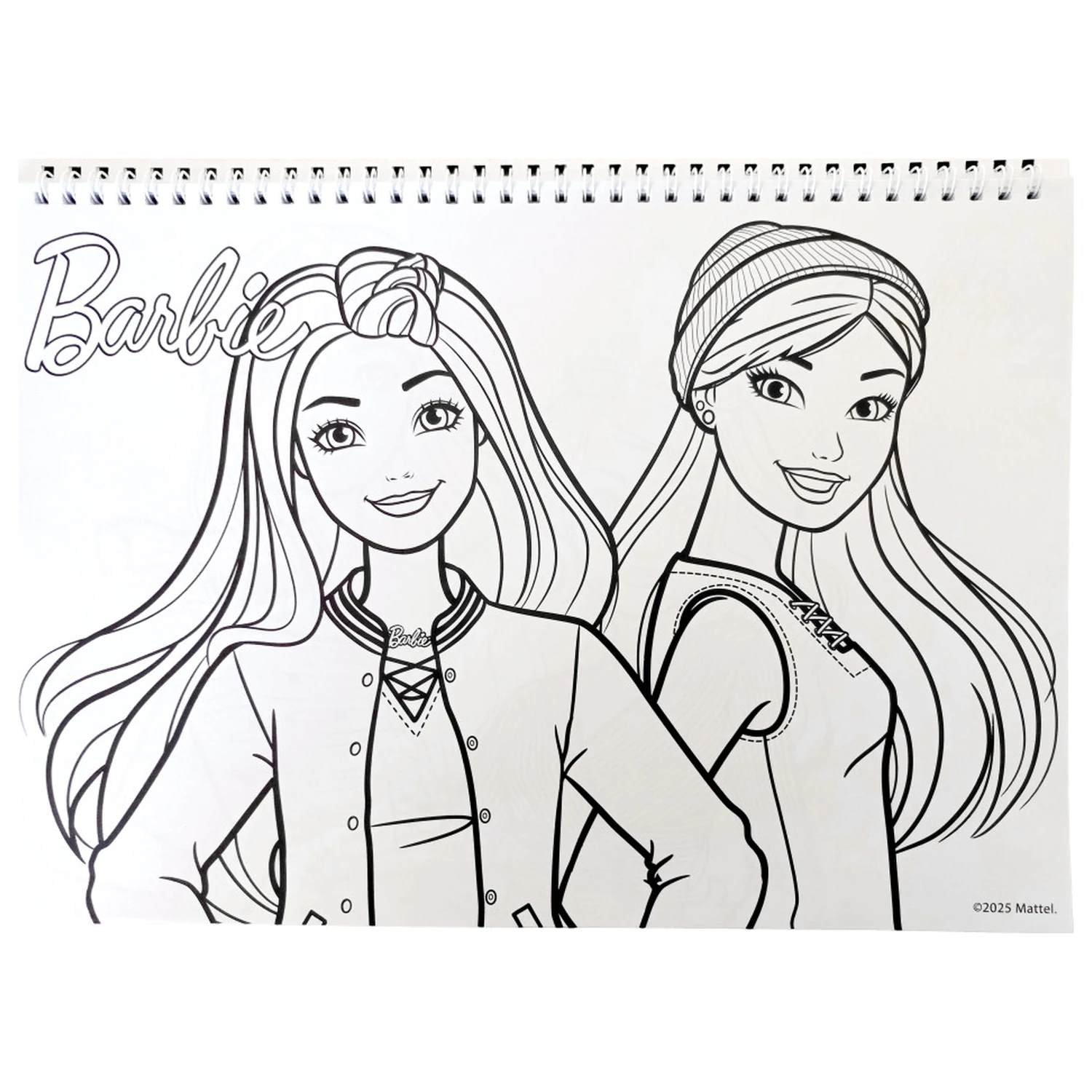 Barbie Paints A/4 Spirální skicák 40 listů se samolepkami fotografii produktu