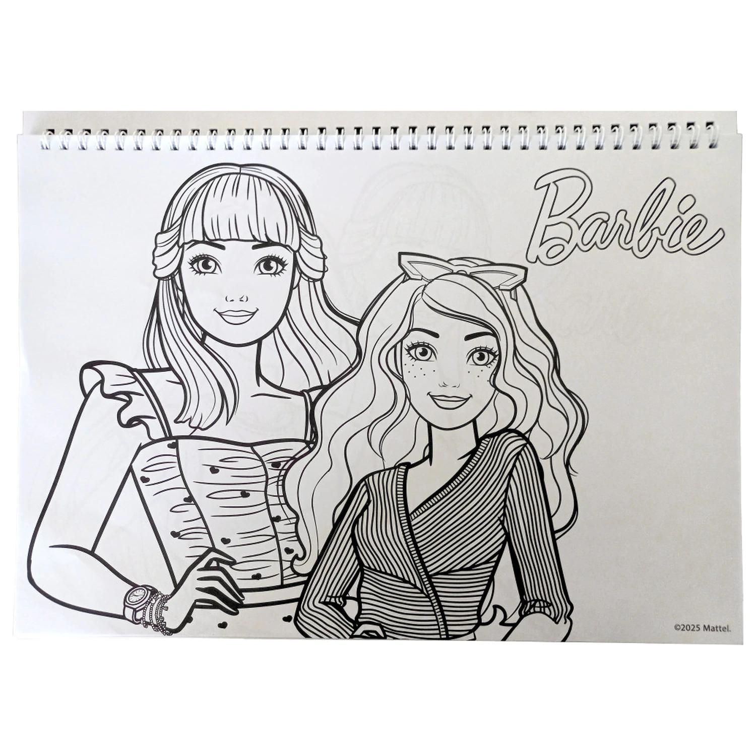 Barbie Paints A/4 Spirální skicák 40 listů se samolepkami fotografii produktu