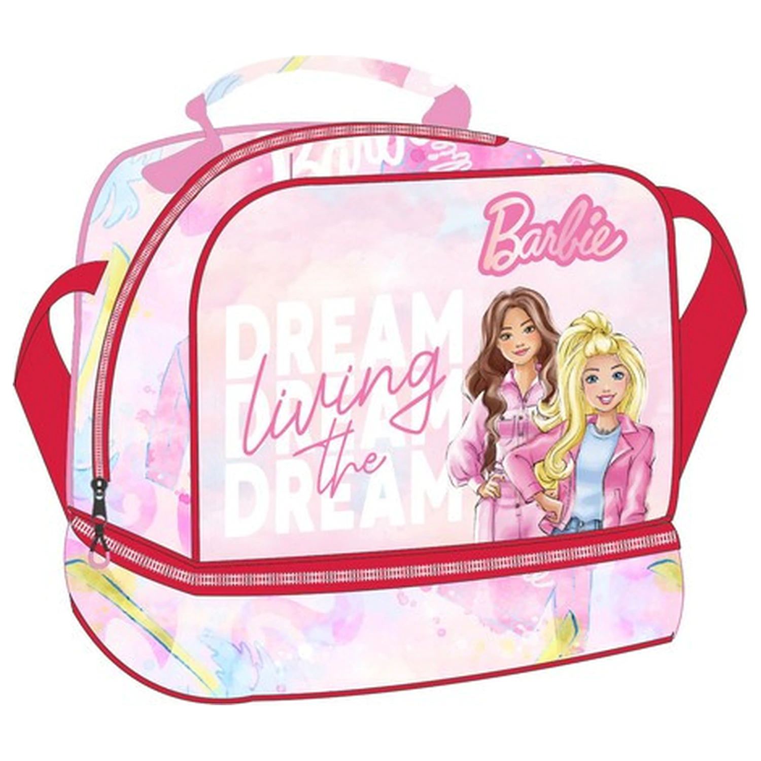 Barbie Paints termotaška na oběd 21 cm fotografii produktu