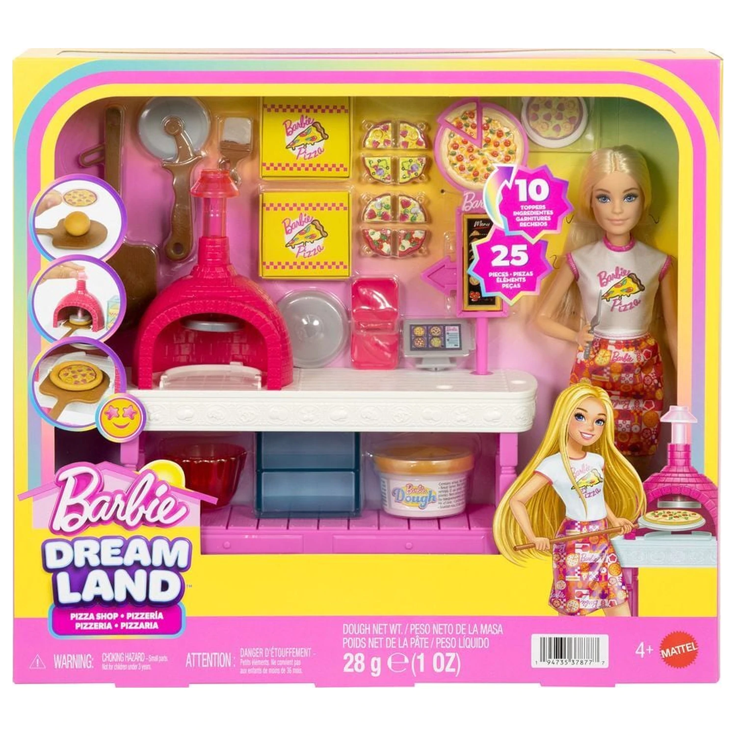 Barbie Pizza Chef panenka fotografii produktu
