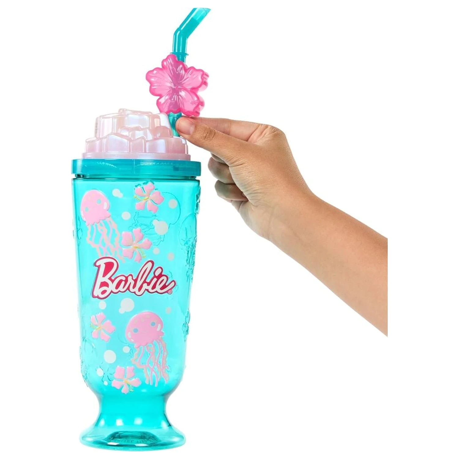 Barbie Pop Reveal Sea Breeze Blue Cup panenka fotografii produktu