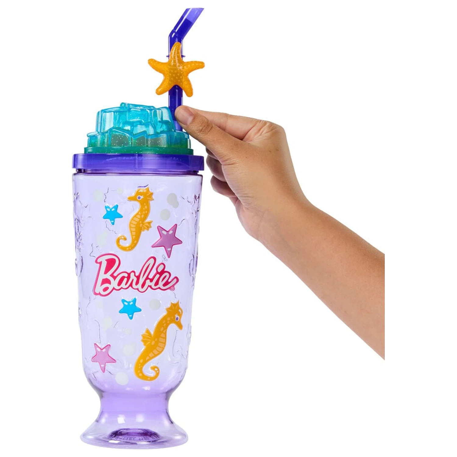 Barbie Pop Reveal Sea Breeze Purple panenka fotografii produktu
