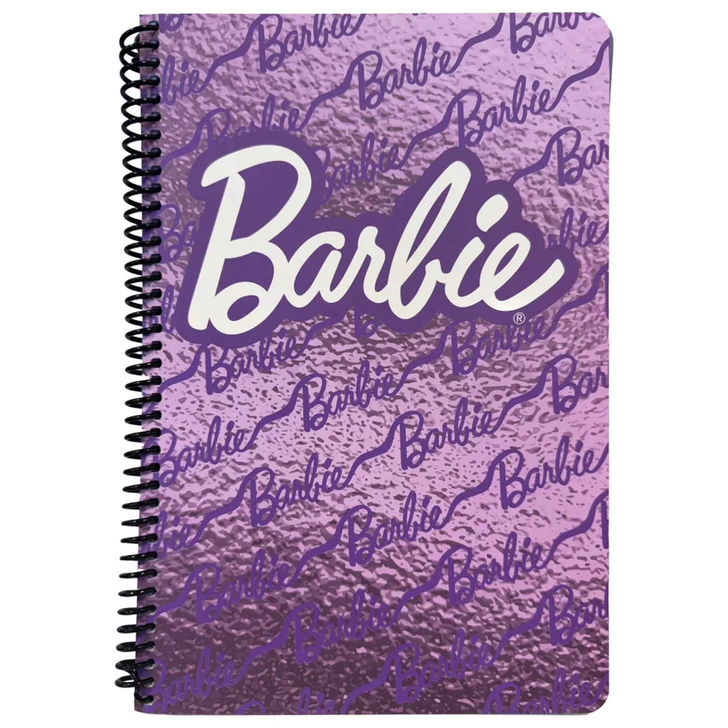 Barbie fialový B/5 linkovaný spirálový sešit 70 listů fotografii produktu