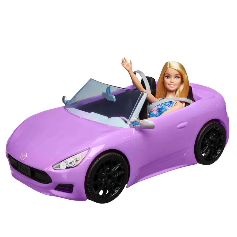 Barbie Purple Convertible + panenka fotografii produktu