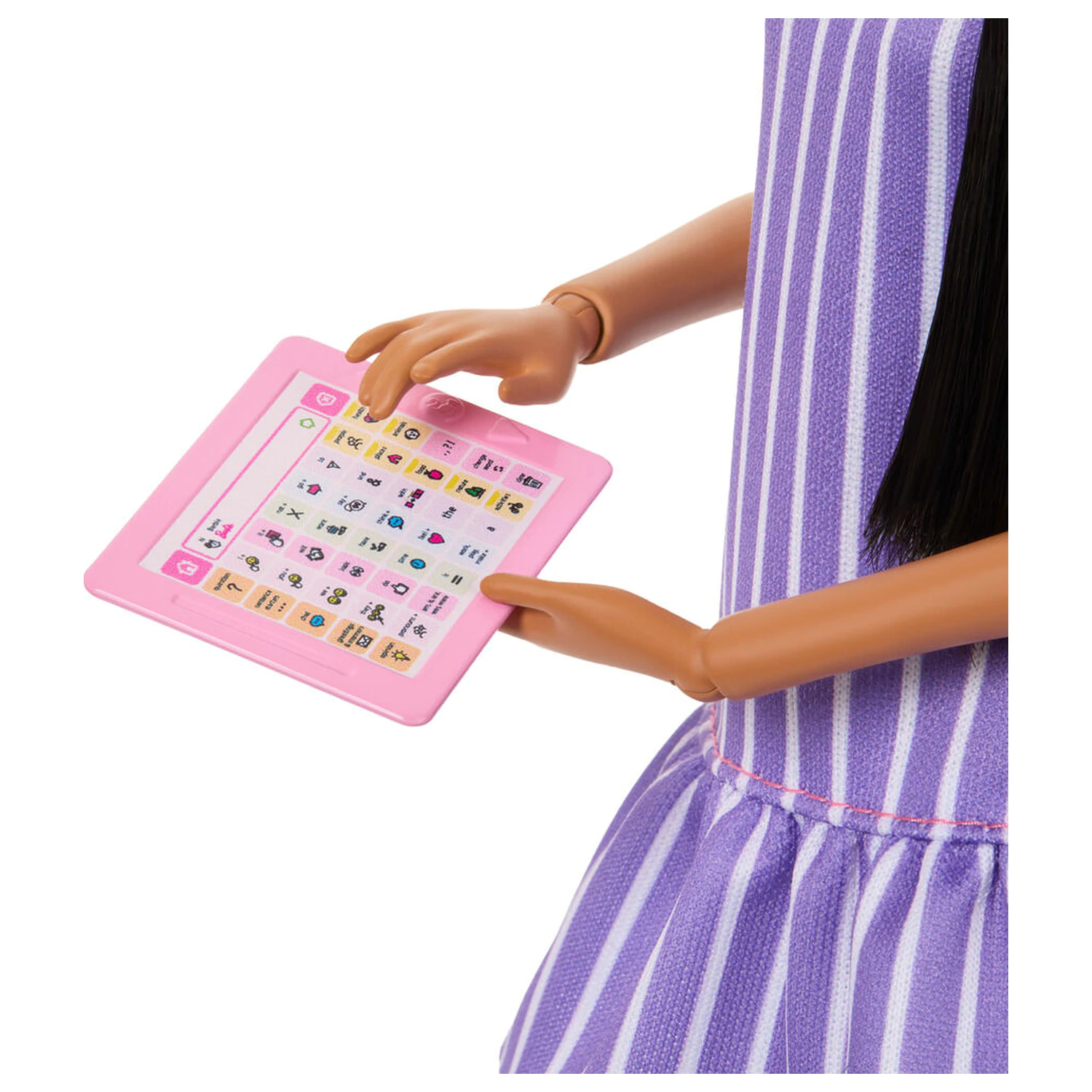 Barbie Purple Stripes panenka fotografii produktu