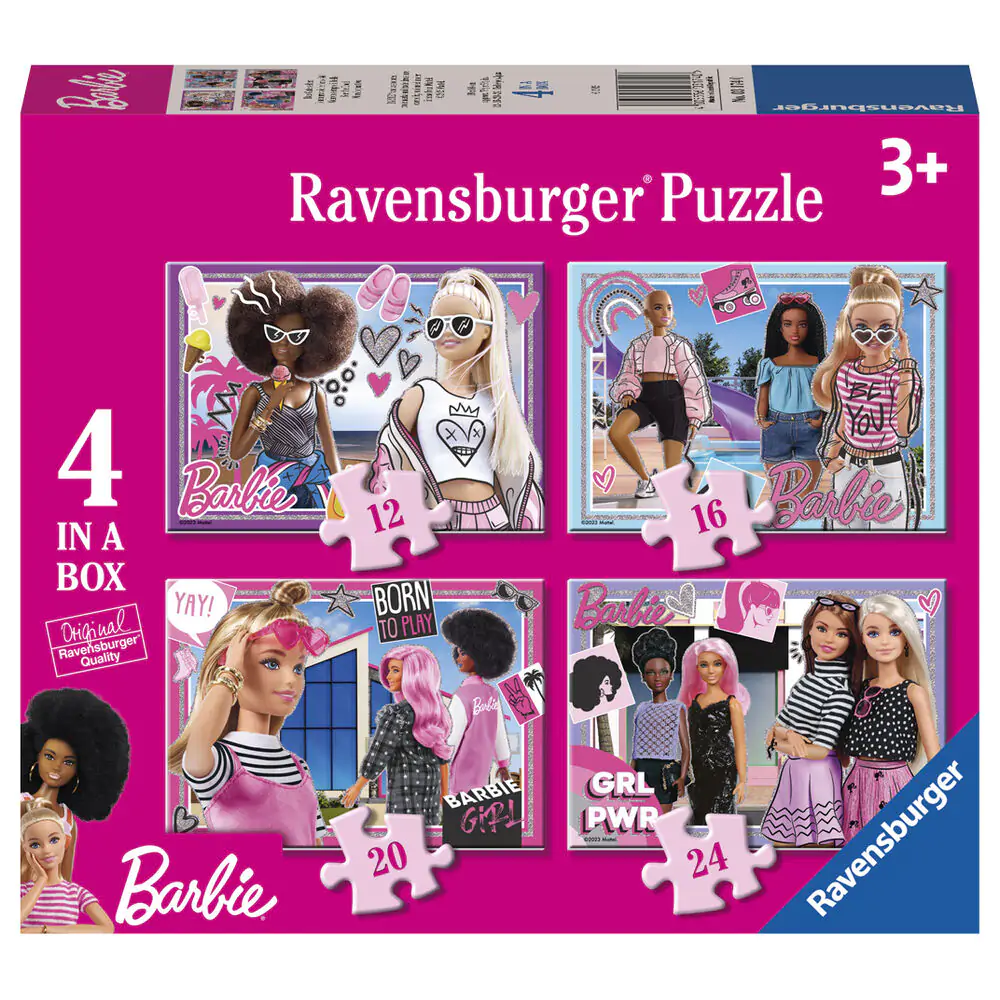 Barbie puzzle 12-16-20-24 dílků fotografii produktu