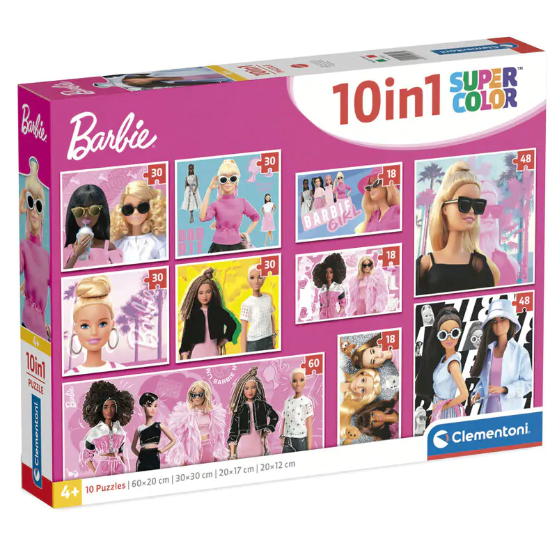 Barbie puzzle 18-30-48-60 dílků fotografii produktu