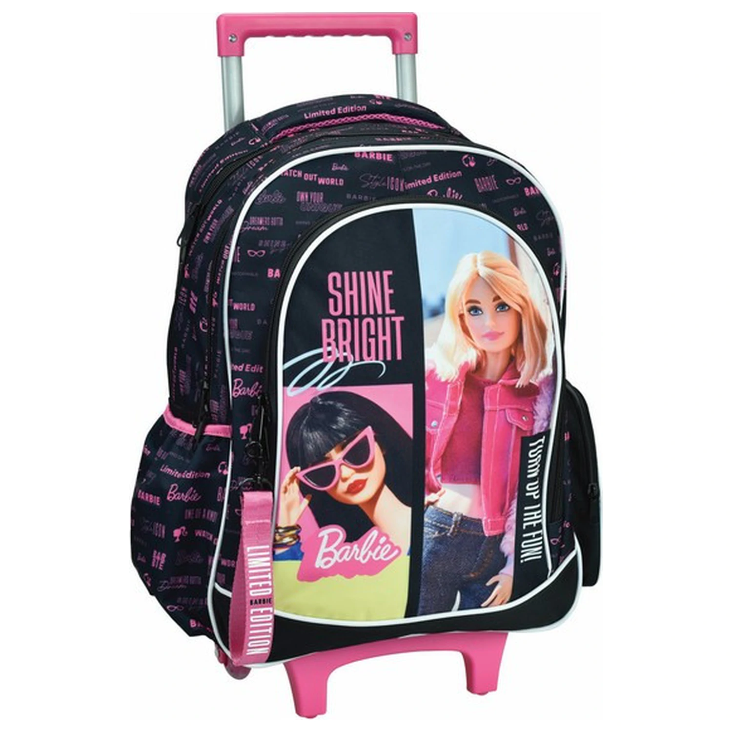 Barbie Shine Bright Rolling Školní taška, Taška 46 cm fotografii produktu