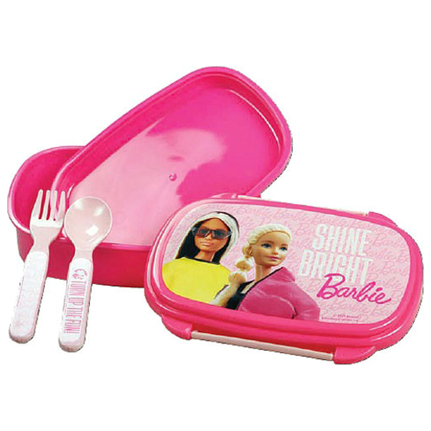 Barbie Shine Bright Obědový box + Sada příborů fotografii produktu