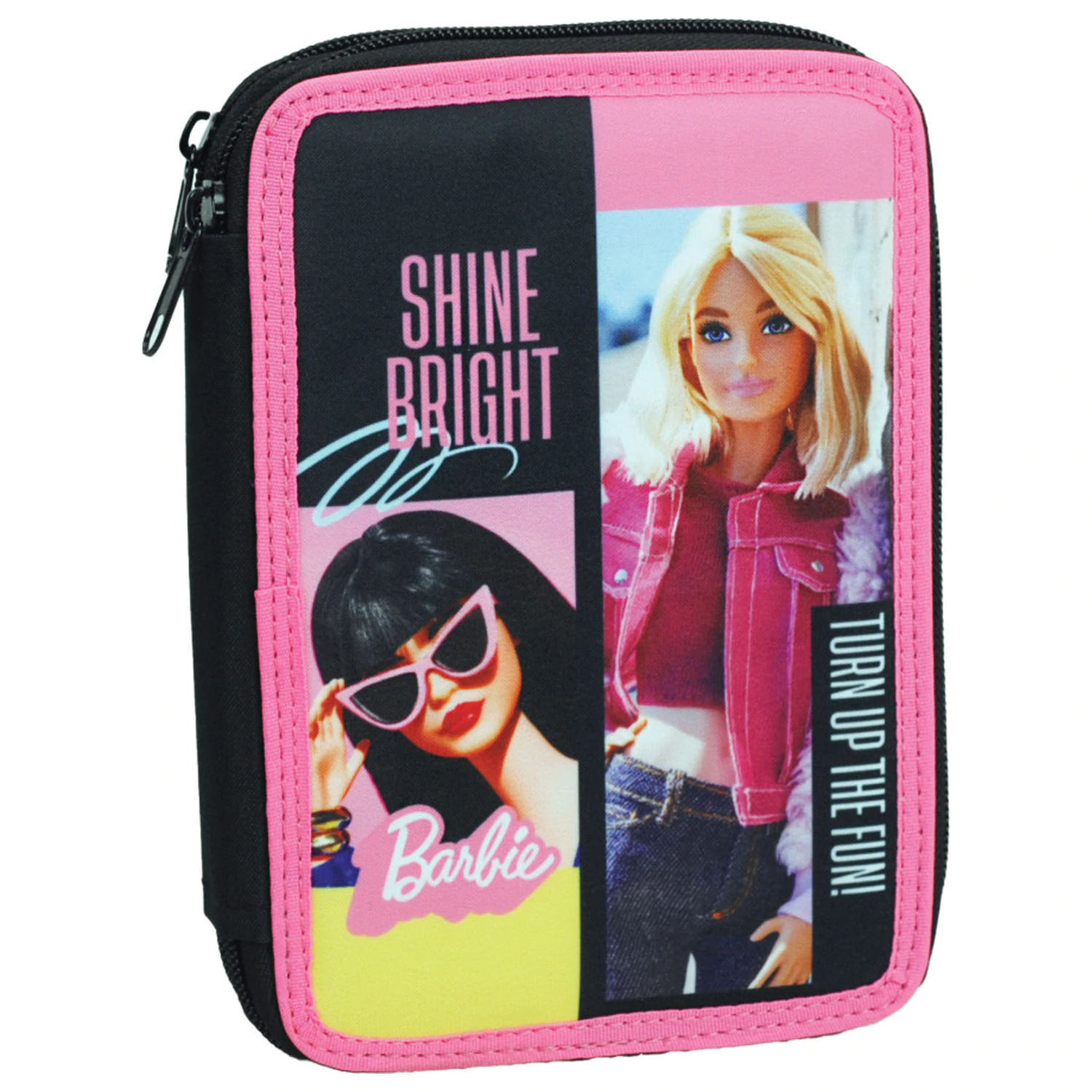 Barbie Shine Bright dvoukomorový plný penál fotografii produktu