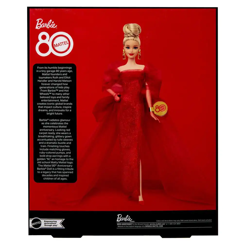 Barbie Signature Panenka 80th Anniversary Blonde fotografii produktu