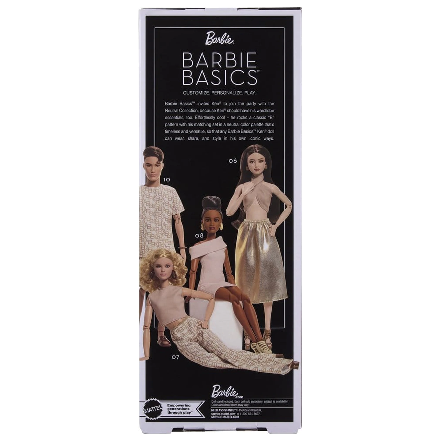Barbie Signature panenka Ken Barbie Basics: Model 10 fotografii produktu