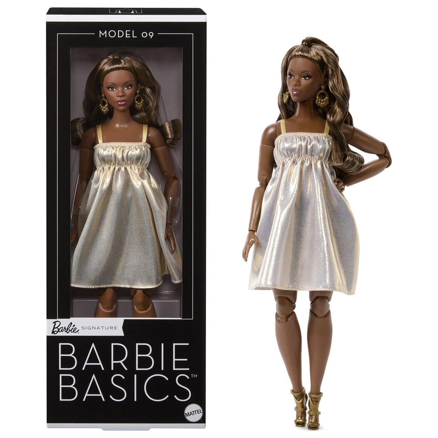 Panenka Barbie Signature Doll Barbie Basics: Model 09 fotografii produktu