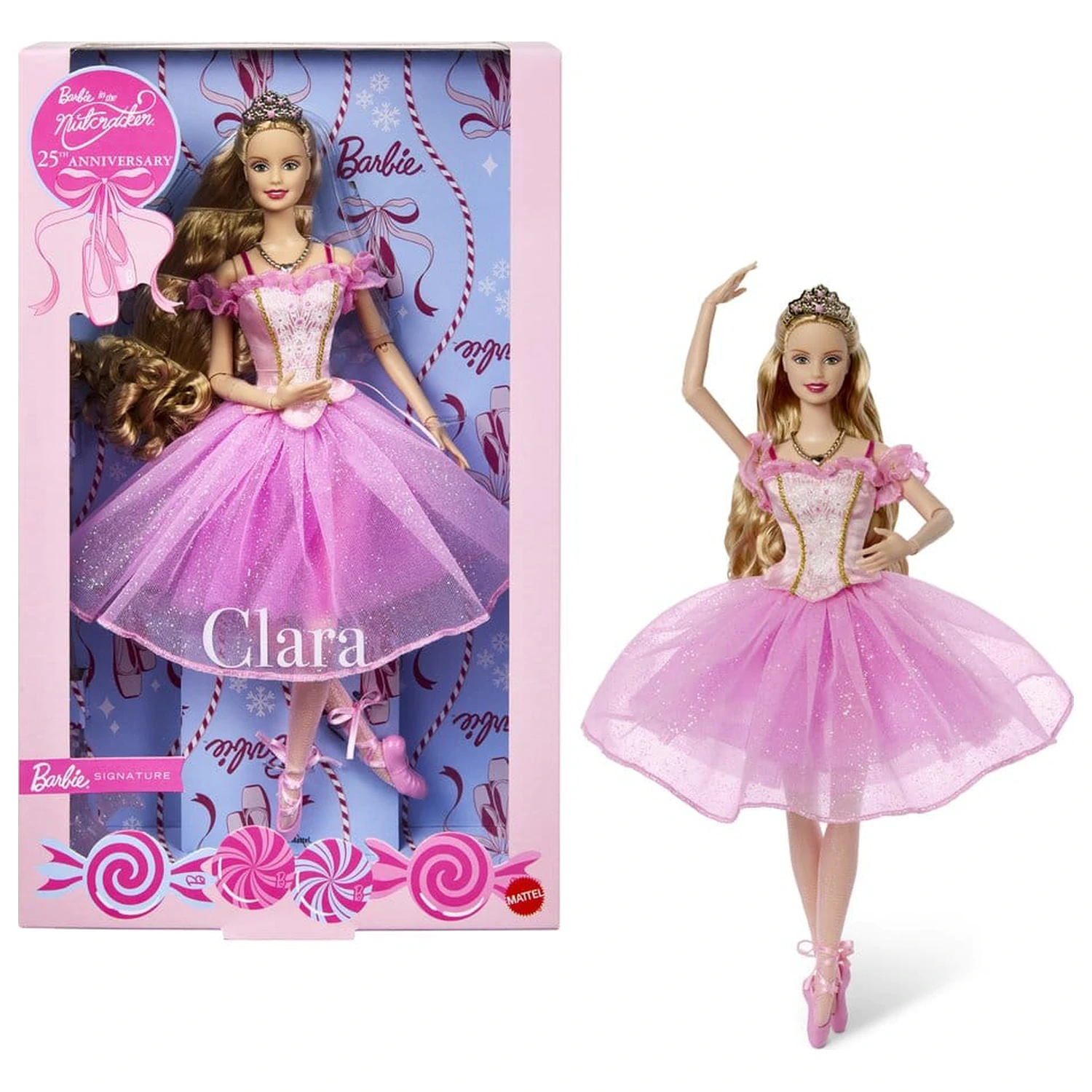 Panenka Barbie Signature Clara (Louskáček 25. výročí) fotografii produktu