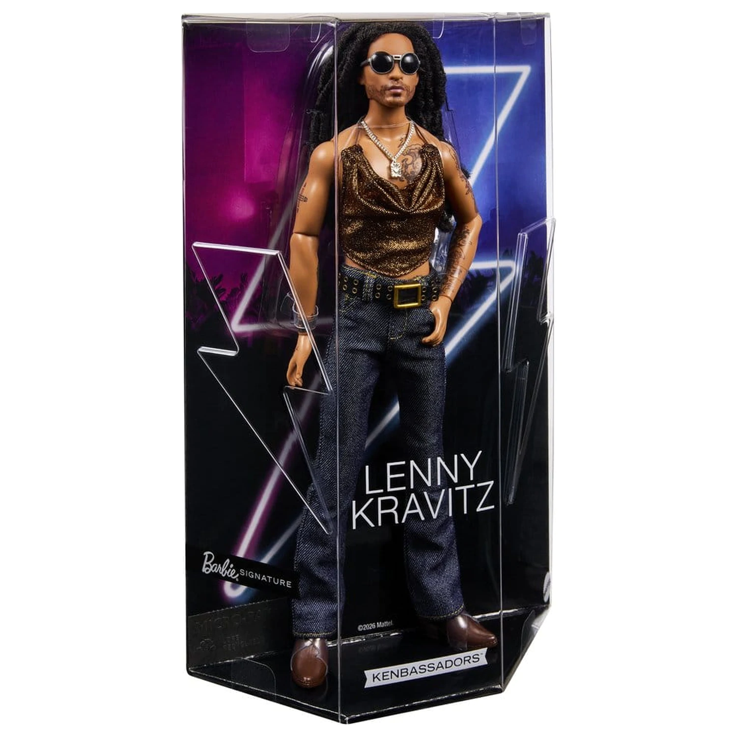 Barbie Signature Panenka Kenbassadors: Lenny Kravitz fotografii produktu