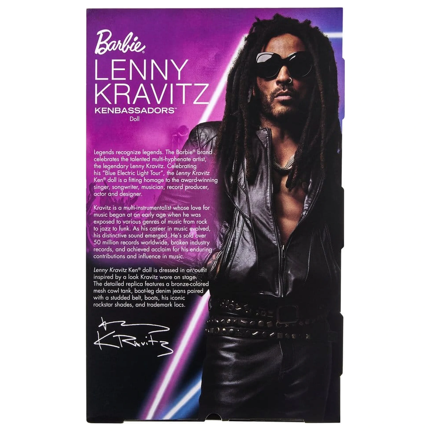 Barbie Signature Panenka Kenbassadors: Lenny Kravitz fotografii produktu