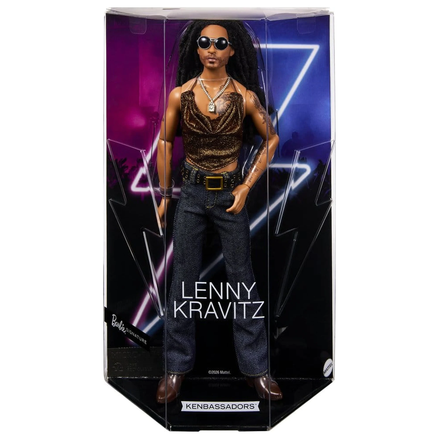 Barbie Signature Panenka Kenbassadors: Lenny Kravitz fotografii produktu