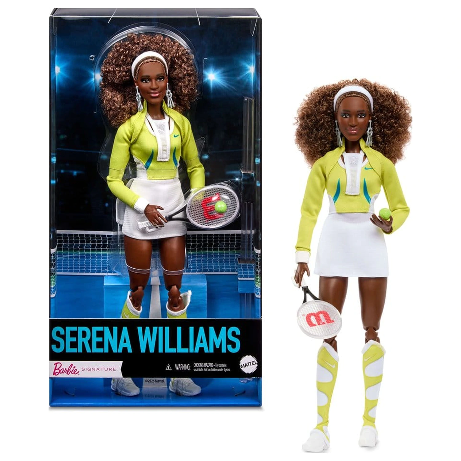 Panenka Barbie Signature Serena Williams fotografii produktu