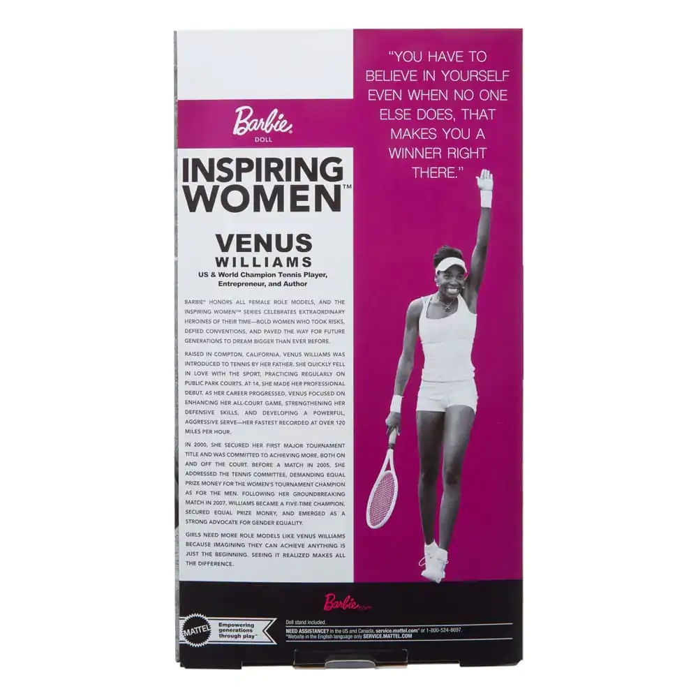 Panenka Barbie Signature Inspiring Women Venus Williams fotografii produktu
