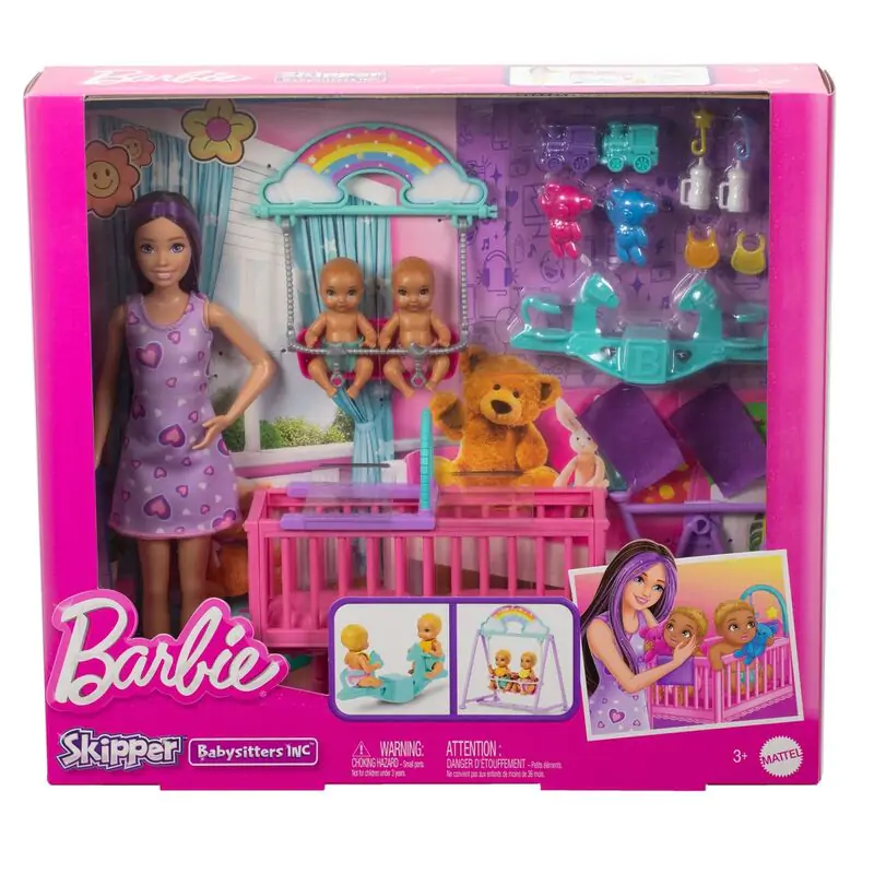 Barbie Skipper panenka dvojčata hlídačka dětí fotografii produktu