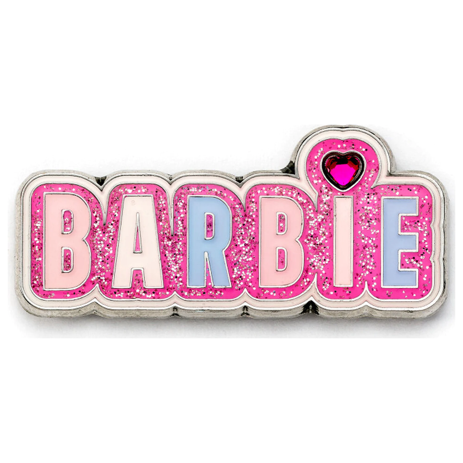 Barbie třpytivá odznáček s logem špendlík fotografii produktu